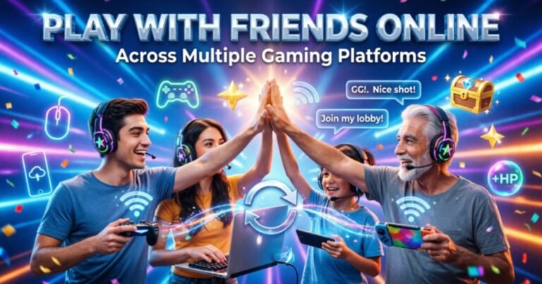 Play With Friends Online Across Multiple Gaming Platforms